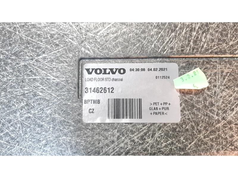 Recambio de bandeja trasera para volvo v60 familiar 2.0 diesel cat referencia OEM IAM 31462612  