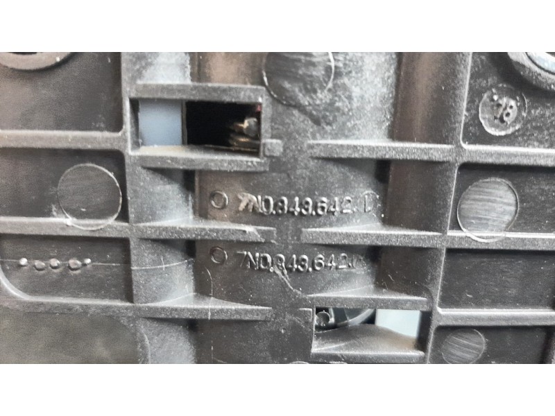 Recambio de maneta interior lateral derecha para seat alhambra (711) reference travel referencia OEM IAM 7N0843642  