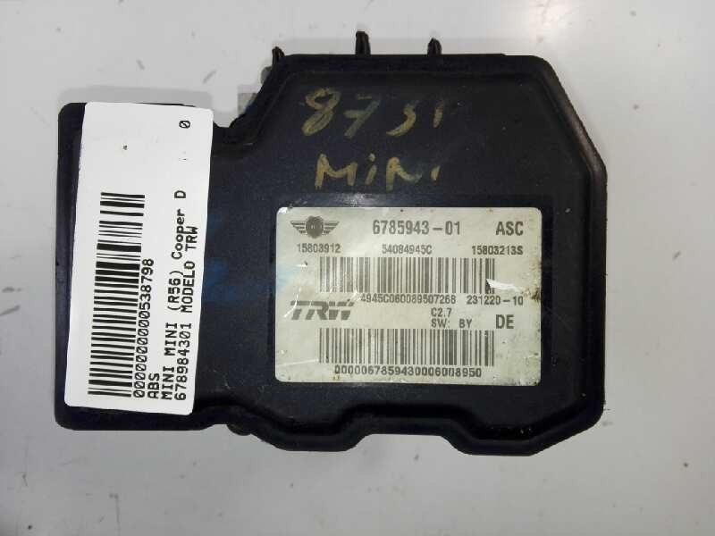 Recambio de abs para mini mini (r56) cooper d referencia OEM IAM 678984301  