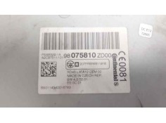 Recambio de sistema audio / radio cd para citroen c-elysée exclusive referencia OEM IAM 98075810ZD   2