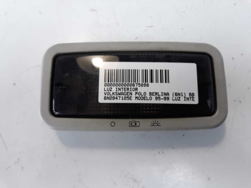 Recambio de luz interior para volkswagen polo berlina (6n1) básico referencia OEM IAM 6N0947105E  