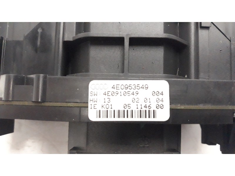Recambio de mando multifuncion para audi a8 (4e2) 3.0 v6 24v tdi referencia OEM IAM 4E0910549 4E0953513K 