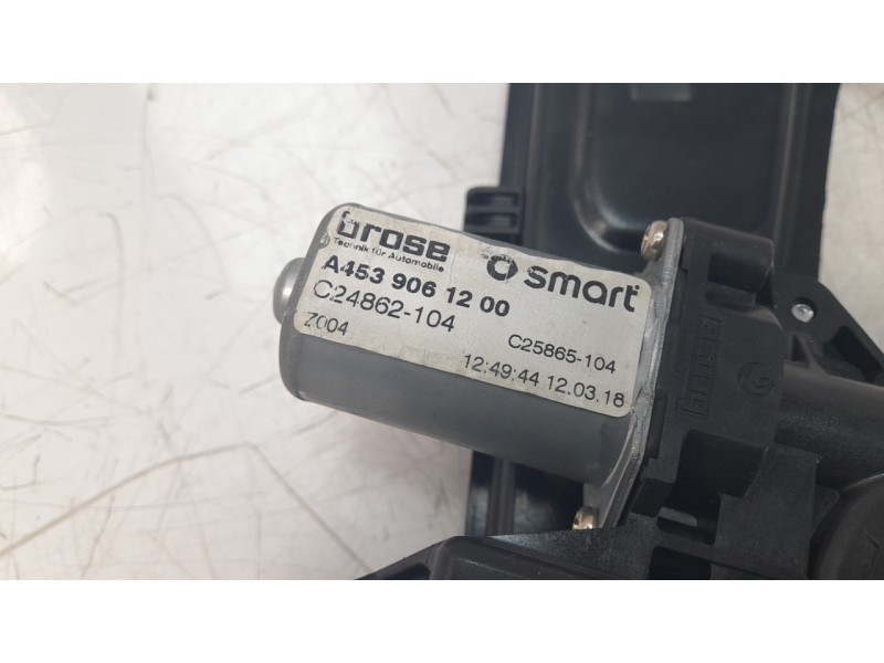 Recambio de elevalunas delantero derecho para smart fortwo coupe referencia OEM IAM A4537200500  