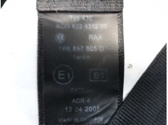 Recambio de cinturon seguridad trasero izquierdo para volkswagen golf v berlina (1k1) trendline referencia OEM IAM 606471200   2
