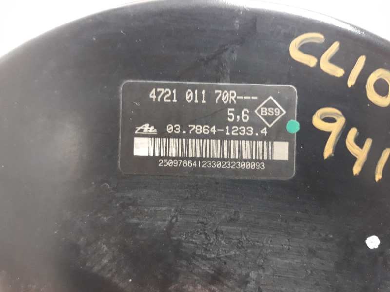 Recambio de servofreno para renault clio iii 1.2 referencia OEM IAM 472101170R 03786412334 