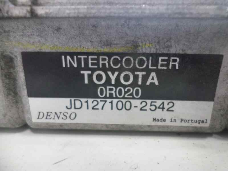 Recambio de intercooler para toyota auris sol referencia OEM IAM 1271002542 63096564 
