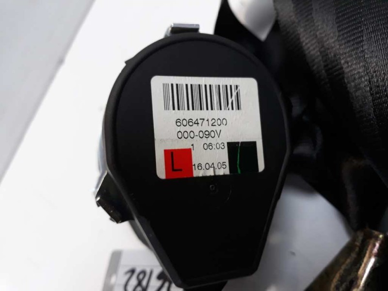 Recambio de cinturon seguridad trasero izquierdo para volkswagen golf v berlina (1k1) trendline referencia OEM IAM 606471200  