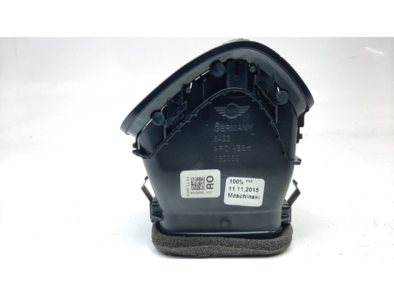 Recambio de aireador derecho para mini clubman (f54) cooper d referencia OEM IAM 6422162083  