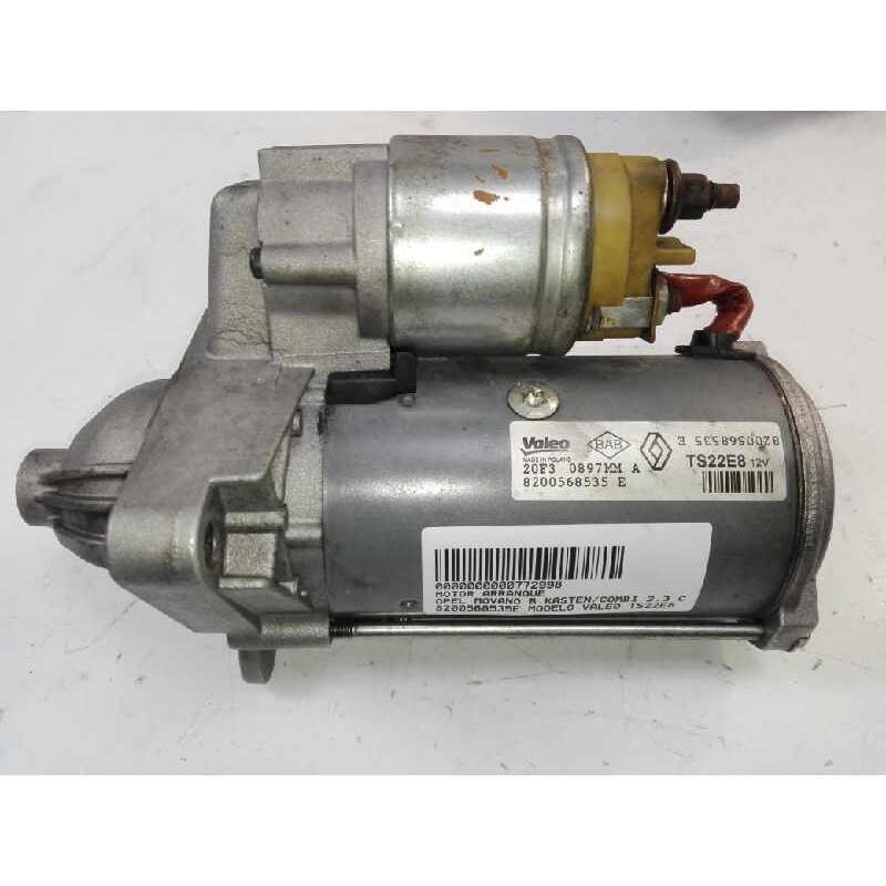 Recambio de motor arranque para opel movano b kasten/combi 2.3 cdti referencia OEM IAM 8200568535E  S71356