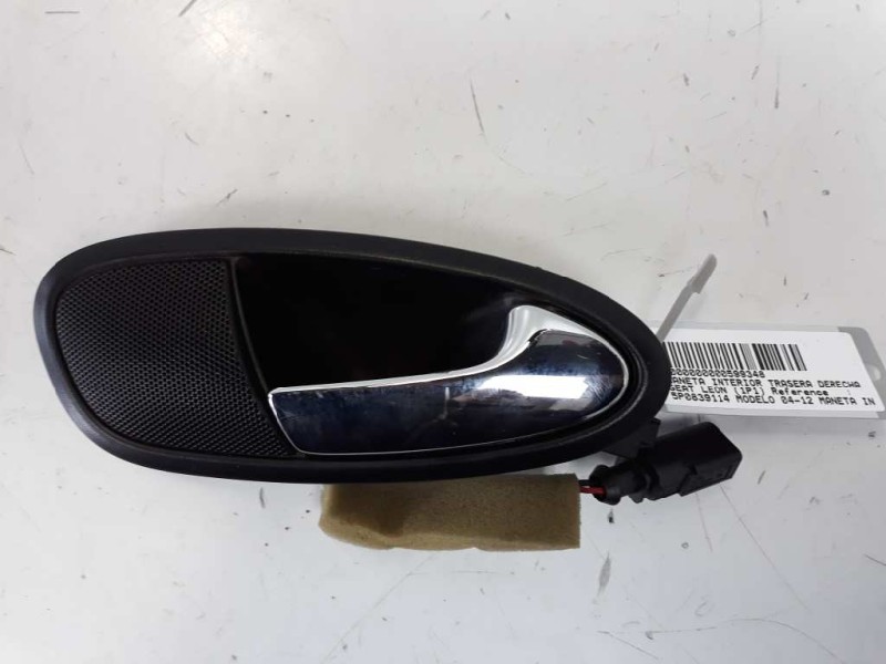 Recambio de maneta interior trasera derecha para seat leon (1p1) reference referencia OEM IAM 5P0839114  