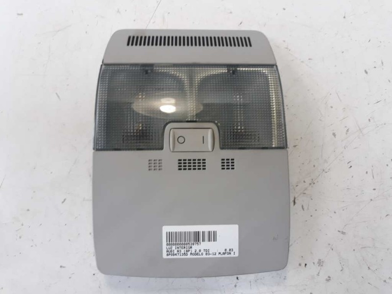 Recambio de luz interior para audi a3 (8p) 2.0 tdi referencia OEM IAM 8P0947135D  