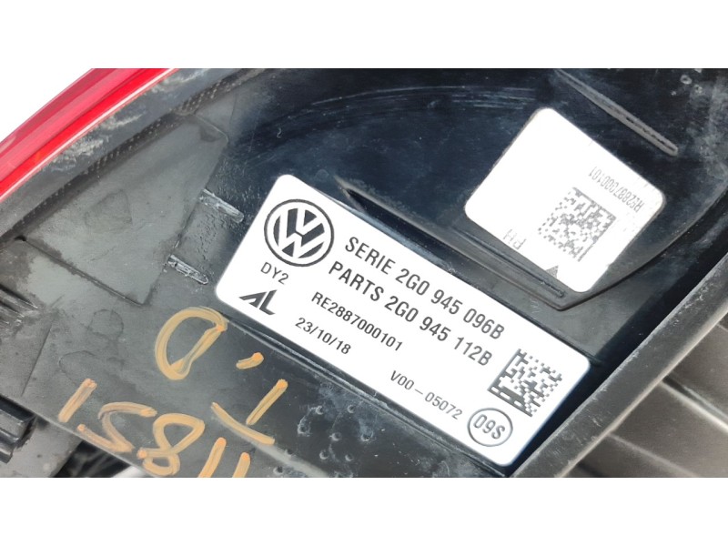 Recambio de piloto trasero derecho para volkswagen polo referencia OEM IAM 2G0945096B 103F23781770 VG0254053