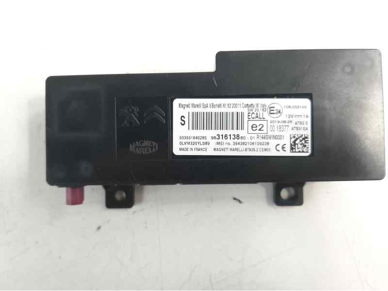 Recambio de modulo electronico para citroen c3 aircross 1.6 blue-hdi fap referencia OEM IAM 9831613880  