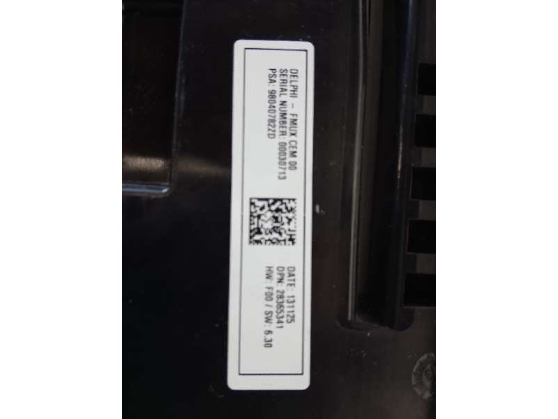 Recambio de mando climatizador para citroen c4 lim. collection referencia OEM IAM 98040782ZD  