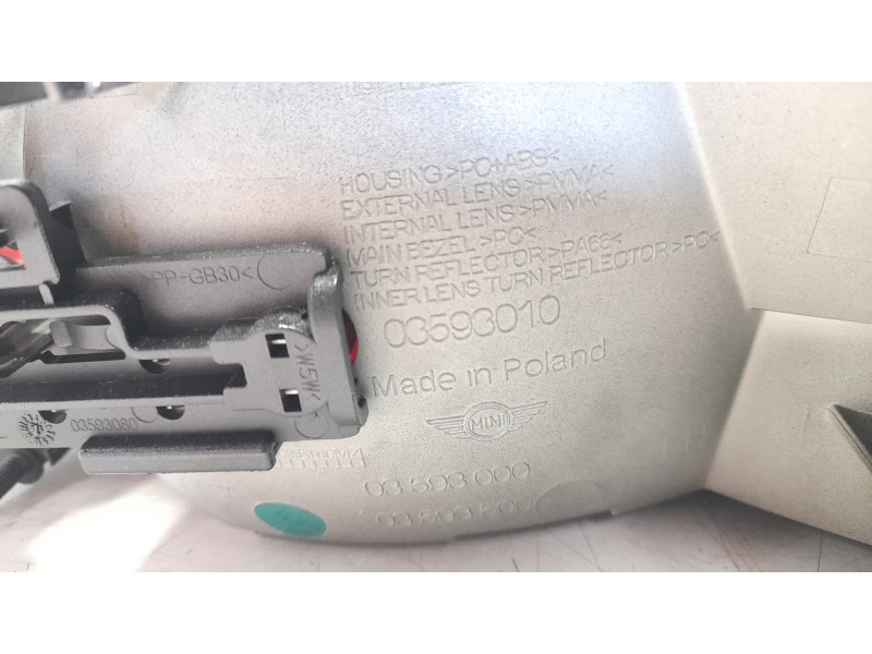 Recambio de piloto trasero izquierdo para mini clubman (f54) cooper d referencia OEM IAM 63217352155  