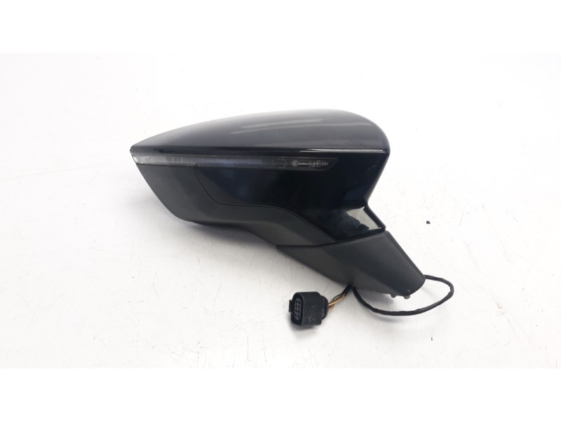 Recambio de retrovisor derecho para seat leon (5f1) 1.6 tdi referencia OEM IAM 5F1857508M 1052133011 27280312