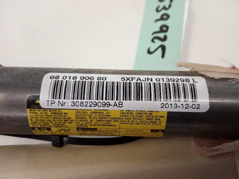 Recambio de airbag cortina delantero derecho para citroen c4 lim. collection referencia OEM IAM 9801890680  