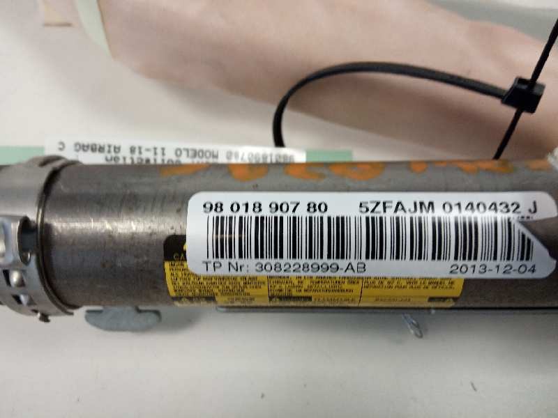 Recambio de airbag cortina delantero izquierdo para citroen c4 lim. collection referencia OEM IAM 9801890780  