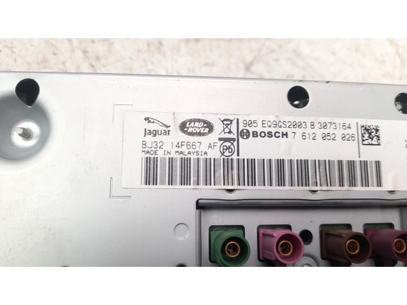 Recambio de sistema navegacion gps para land rover evoque 2.2 sd4 cat referencia OEM IAM BJ3214F667AF  