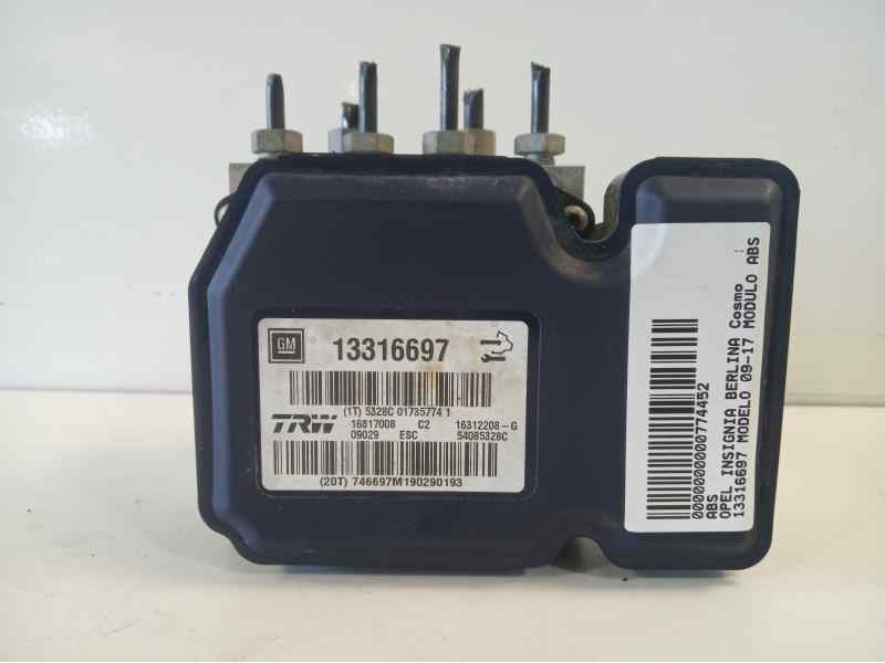Recambio de abs para opel insignia berlina cosmo referencia OEM IAM 13316697 16817008 09029