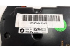 Recambio de mando climatizador para jeep cherokee 2.0 m-jet cat referencia OEM IAM P05091431AG   2