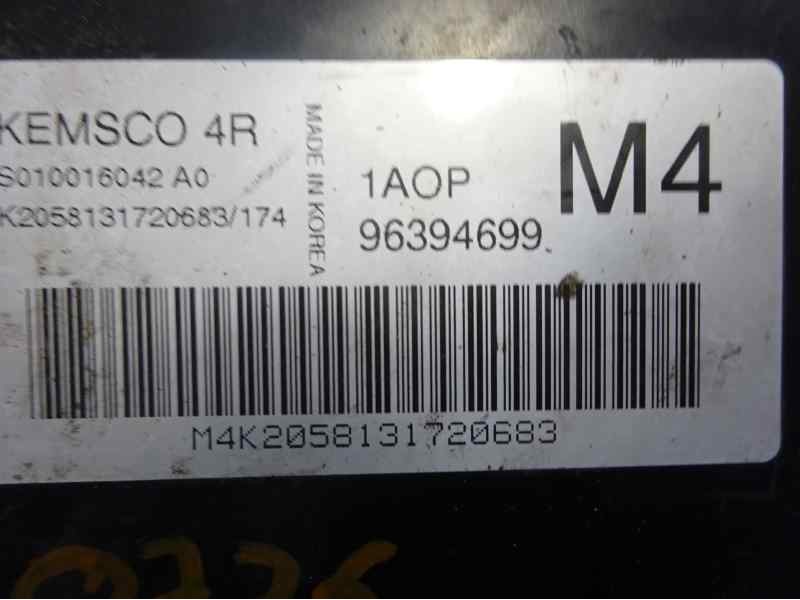 Recambio de centralita motor uce para daewoo nubira berlina 1.6 cat referencia OEM IAM 96394699 S010016042 