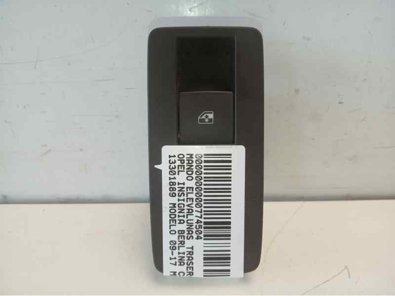 Recambio de mando elevalunas trasero derecho para opel insignia berlina cosmo referencia OEM IAM 13301889  