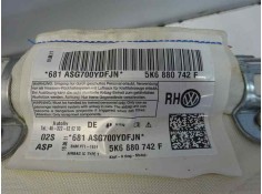 Recambio de airbag cortina delantero derecho para volkswagen golf vi (5k1) advance bluemotion referencia OEM IAM 5K6880742F   2
