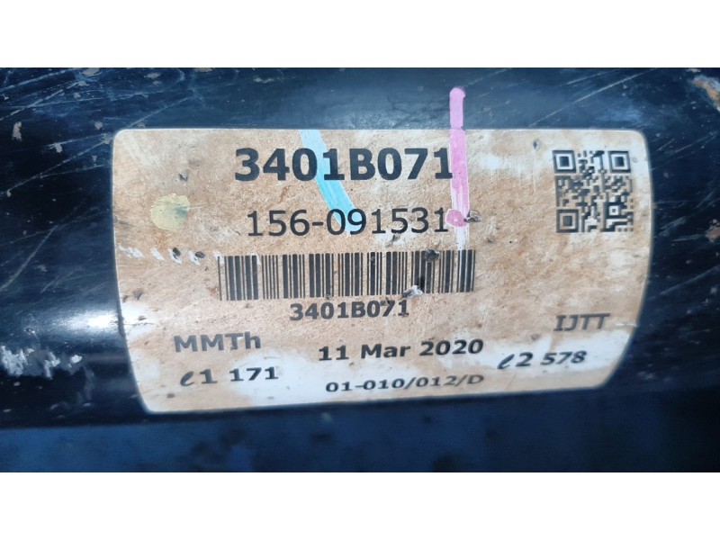 Recambio de transmision central trasera para mitsubishi l 200 (kl0/kj0) 2.2 di-d cat referencia OEM IAM 3401B071  