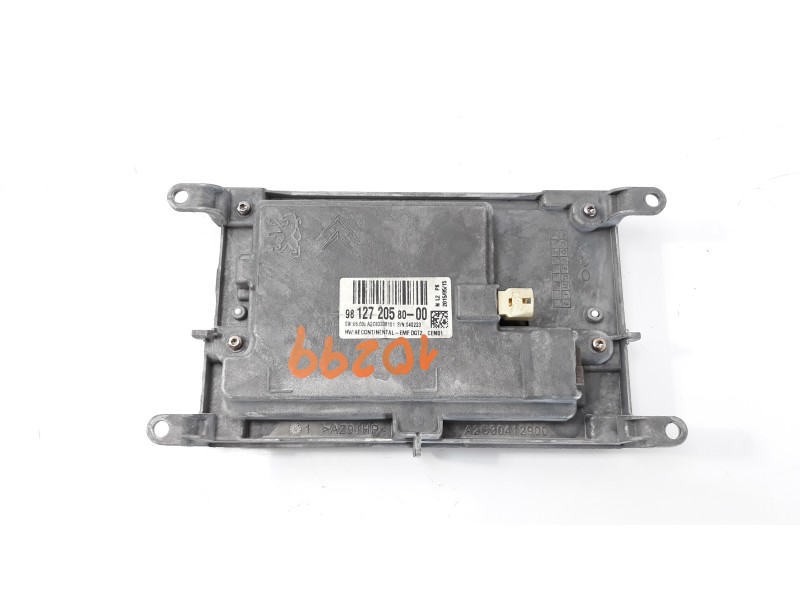 Recambio de pantalla multifuncion para citroen c4 picasso referencia OEM IAM 9812720580  