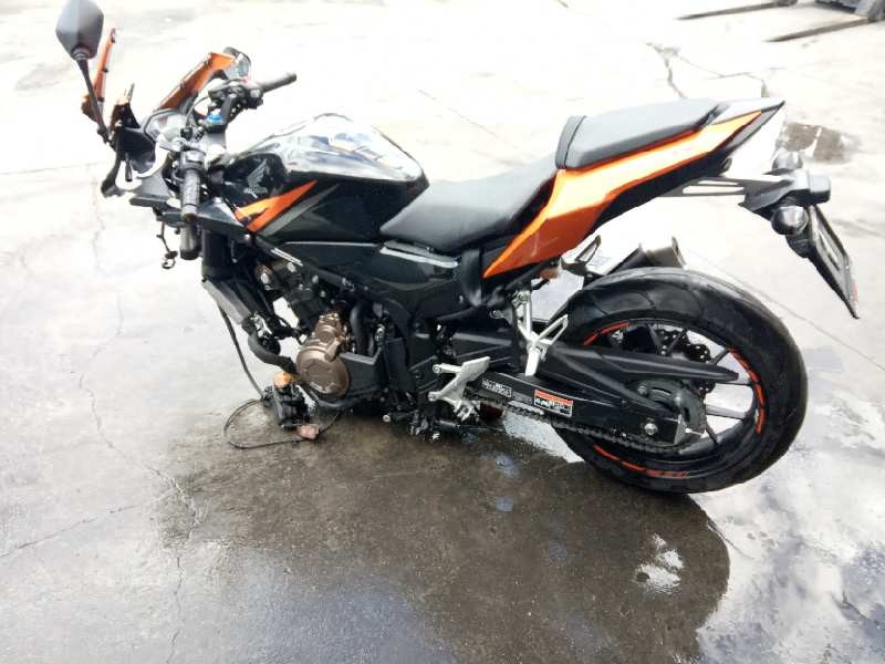 honda cbr 500 r del año 2013