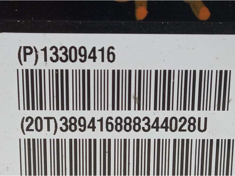 Recambio de centralita aire acondicionado para opel insignia berlina cosmo referencia OEM IAM 13309416  