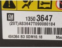 CENTRALITA AIRBAG 13503647 AS3647T090080184 404364B3SDM1018