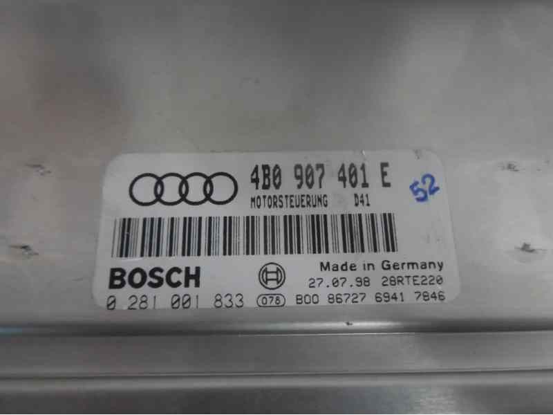 Recambio de centralita motor uce para audi a6 berlina (4b2) 2.5 tdi quattro referencia OEM IAM 4B0907401E 0281001833 