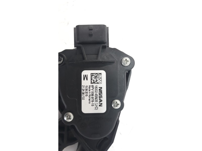 Recambio de potenciometro pedal para nissan qashqai (j11) 1.5 dci cat referencia OEM IAM 180024BA0B  
