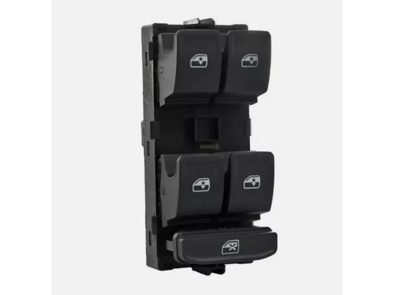 Recambio de mando elevalunas delantero izquierdo para skoda octavia combi (5e5) referencia OEM IAM 5E0959857AWHS 106196492 