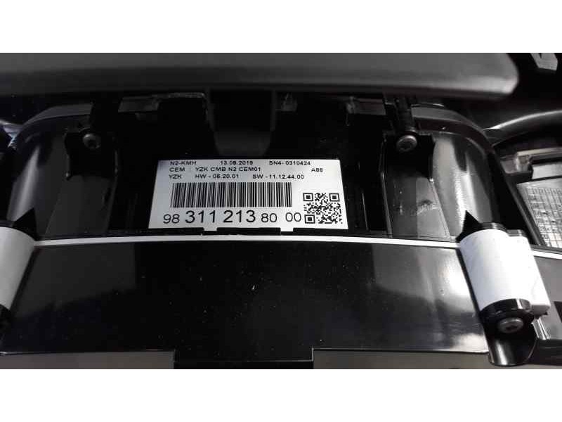 Recambio de cuadro instrumentos para citroen c3 aircross 1.6 blue-hdi fap referencia OEM IAM 983112138000  