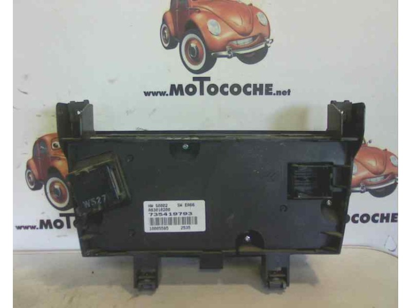 Recambio de mando climatizador para fiat grande punto (199) 1.4 referencia OEM IAM 735419793  