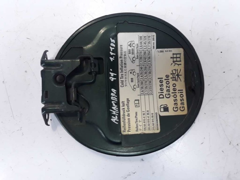 Recambio de tapa exterior combustible para seat alhambra (7v8) 1.9 tdi referencia OEM IAM 7M0809905  