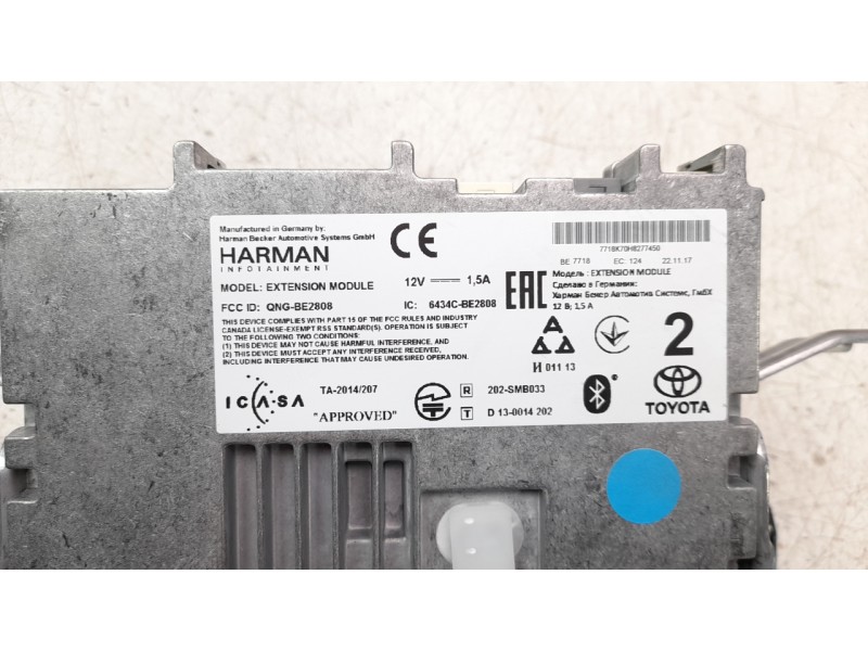 Recambio de sistema navegacion gps para toyota prius+ advance referencia OEM IAM 8614047231  