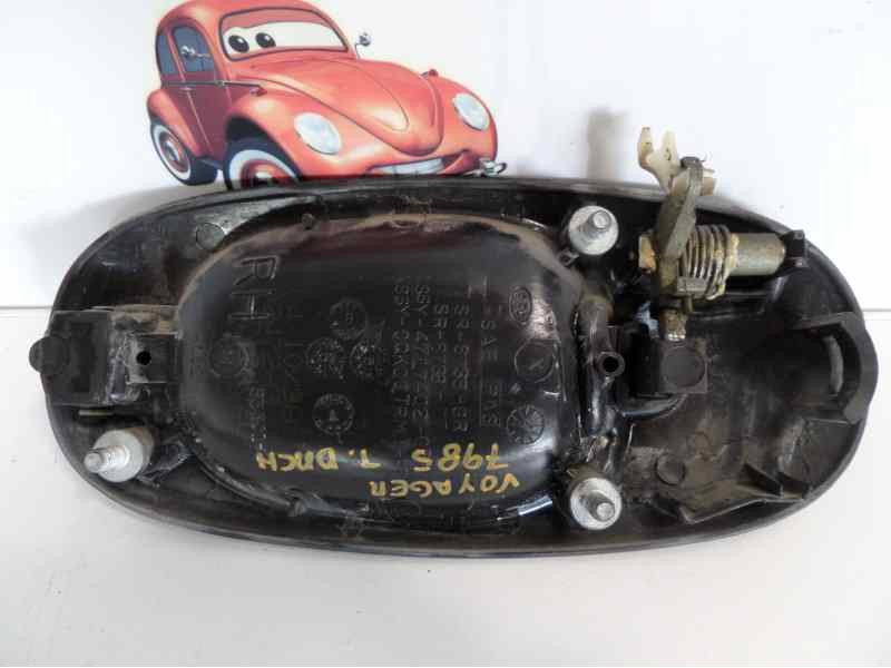 Recambio de maneta exterior trasera derecha para chrysler voyager (gs) 2.4 referencia OEM IAM 04717402  