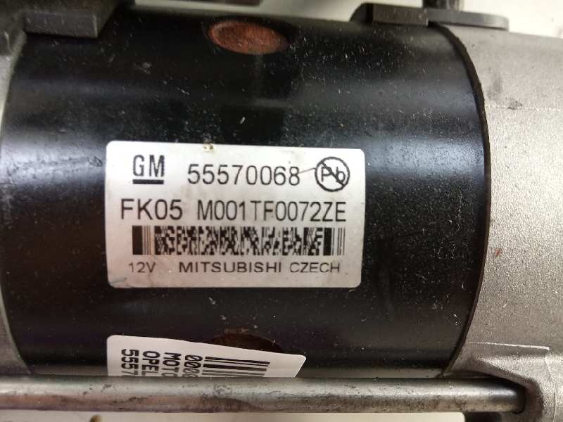 Recambio de motor arranque para opel astra j lim. 4türig excellence ecoflex referencia OEM IAM 55570068 M001TF0072ZE 