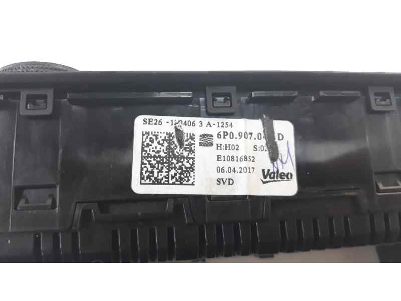 Recambio de mando climatizador para seat ibiza (6p1) style referencia OEM IAM 6P0907043D  