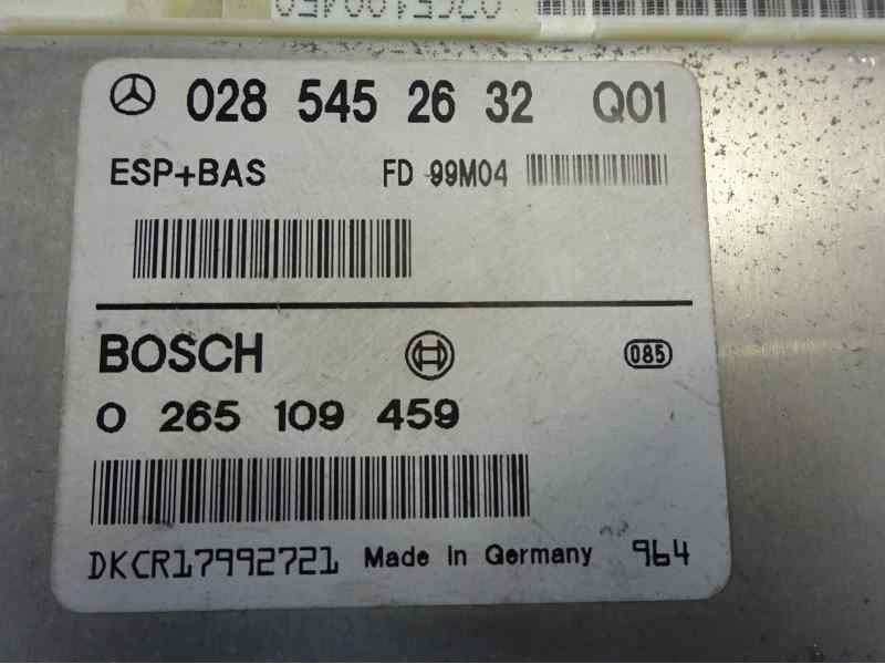 Recambio de centralita abs para mercedes-benz clase a (w168) 160 cdi (168.007) referencia OEM IAM 0285452632 0265109459 
