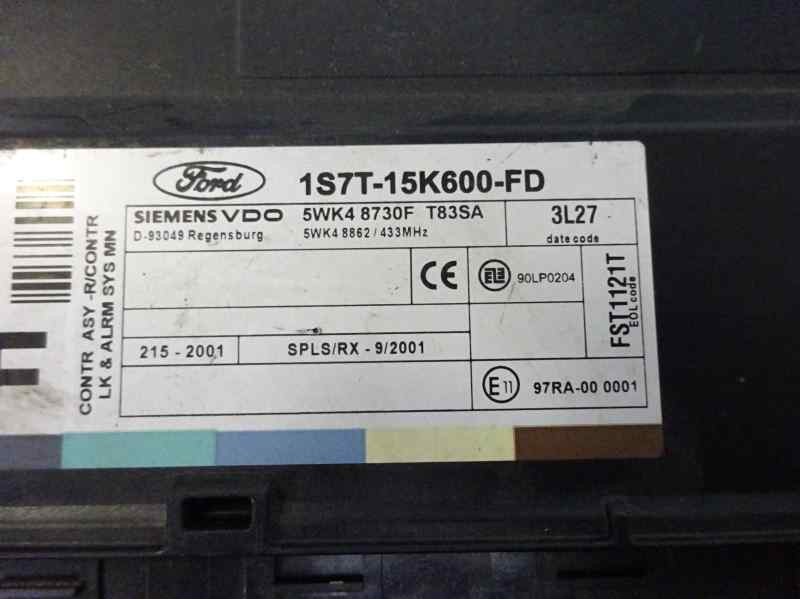 Recambio de modulo confort para ford focus berlina (cak) 1.8 tddi turbodiesel cat referencia OEM IAM 1S7T15K600FD 5WK48730F 