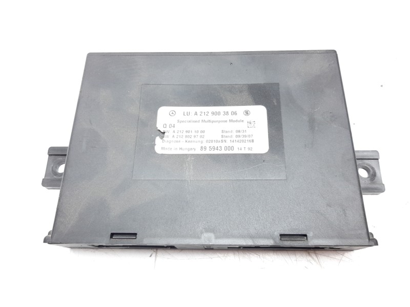 Recambio de modulo electronico para mercedes-benz clase b (w246) 1.5 cdi cat referencia OEM IAM A2129003806 895943000 