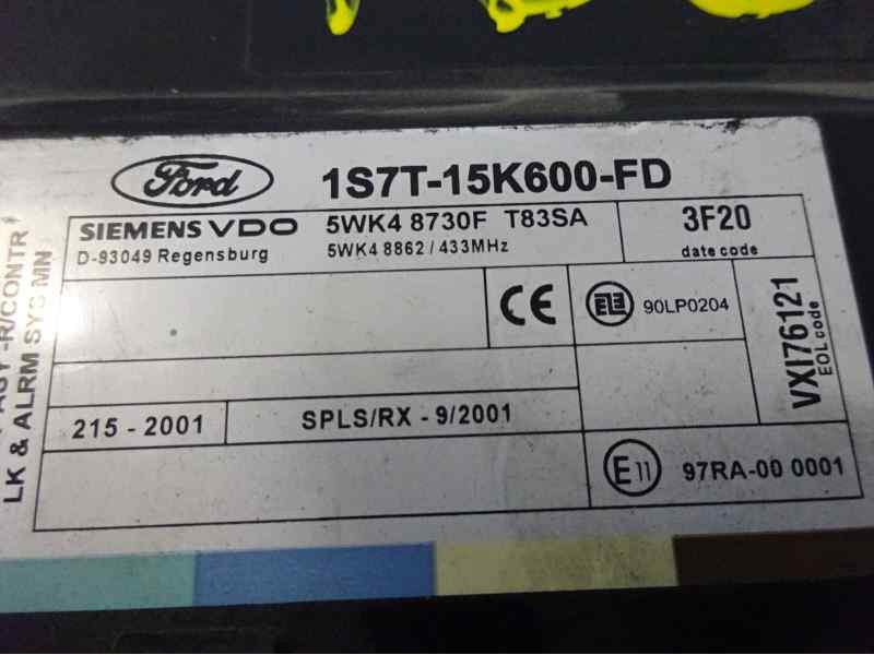 Recambio de modulo confort para ford focus berlina (cak) 1.8 tddi turbodiesel cat referencia OEM IAM 1S7T15K600FD 5WK48730F 