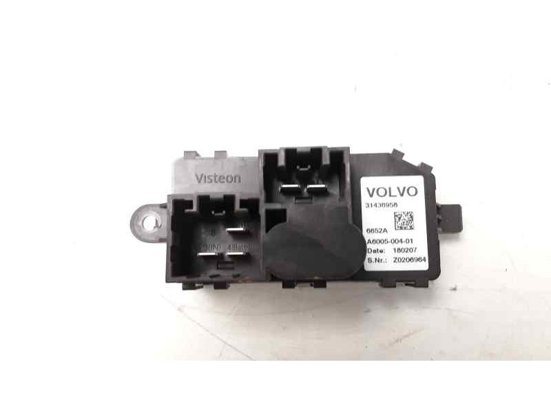 Recambio de resistencia calefaccion para volvo v40 momentum referencia OEM IAM 31436958  