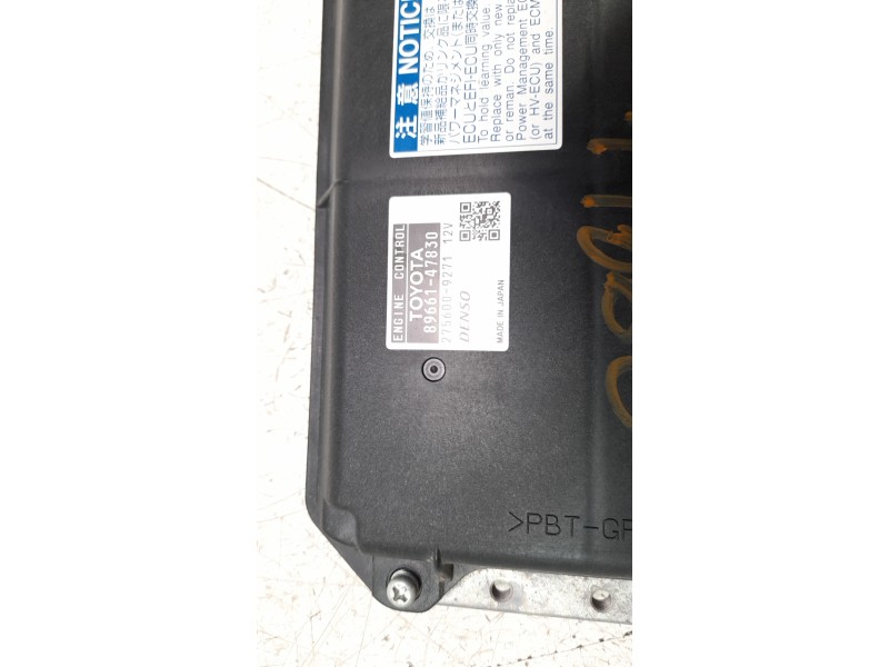 Recambio de centralita motor uce para toyota prius+ advance referencia OEM IAM 8966147830  