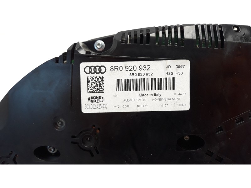 Recambio de cuadro instrumentos para audi q5 (8r) 2.0 16v tdi referencia OEM IAM 8R0920932  